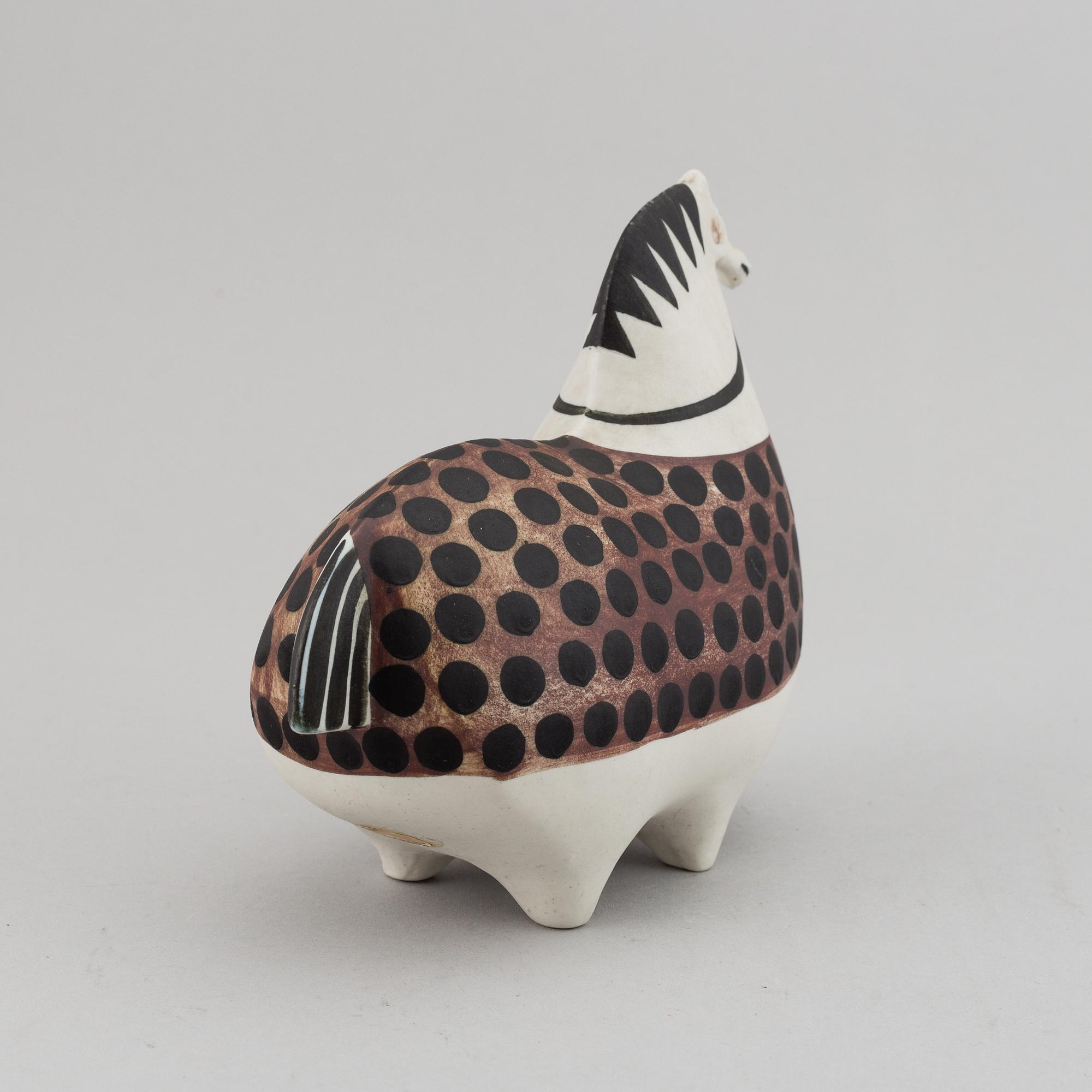 STIG LINDBERG, figurin, stengods, Gustavsbergs studio.