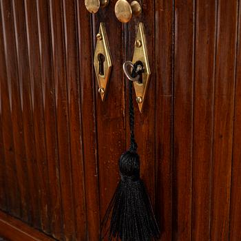 Skrivbord, Stockholmsarbete,  Carl Diedric Ficks art, sent 1700-tal, Sengustavianskt.