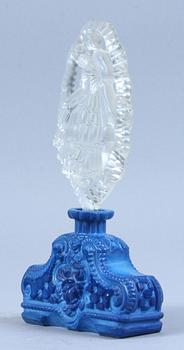 PARFYMFLAKONG, glas, Tjeckoslovakien.