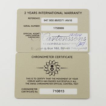 Corum, Admiral’s Cup, Seafender 48, Deep Dive, "Limited Edition", armbandsur, 48 mm.