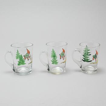 Eight glass from the 20th century.