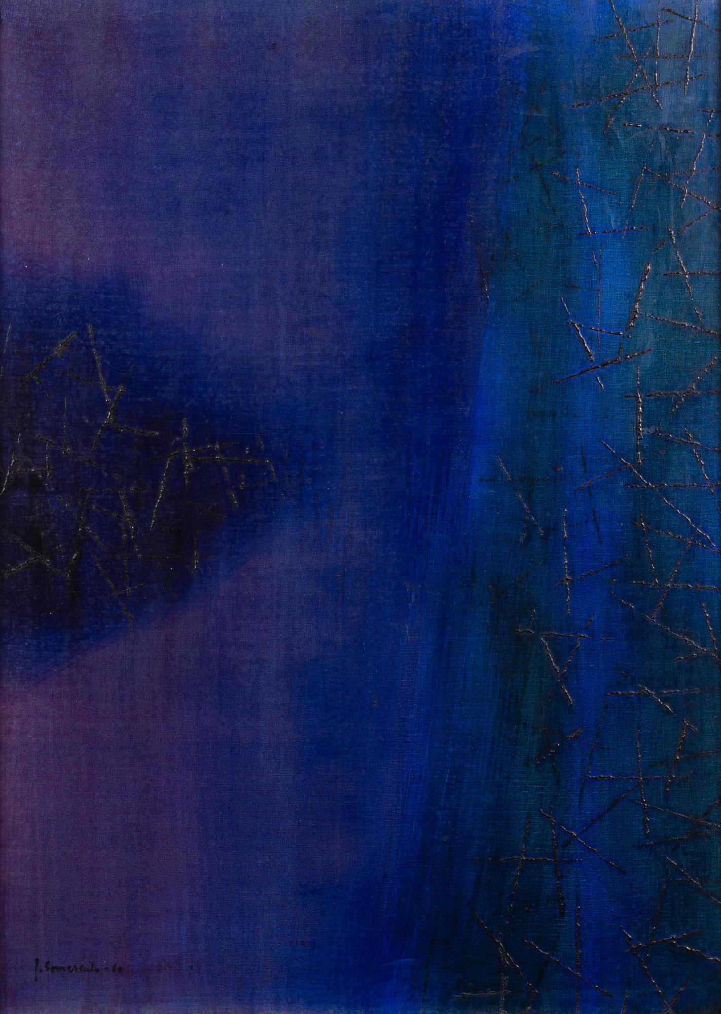 JAAKKO SOMERSALO, oil on canvas, signed and dated -60.