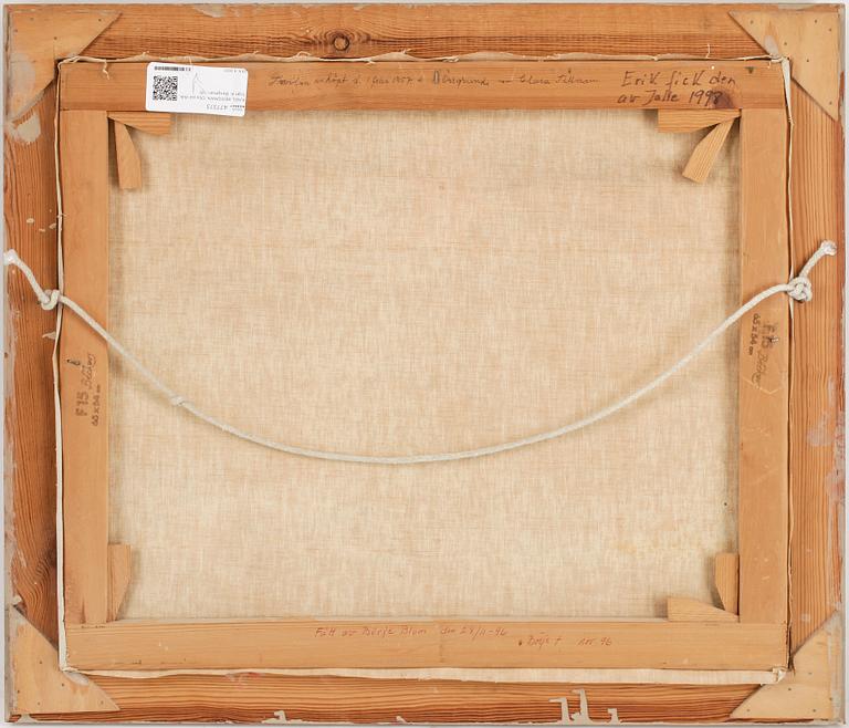 KARL BERGMAN. Olja på duk. Sign K. Bergman.