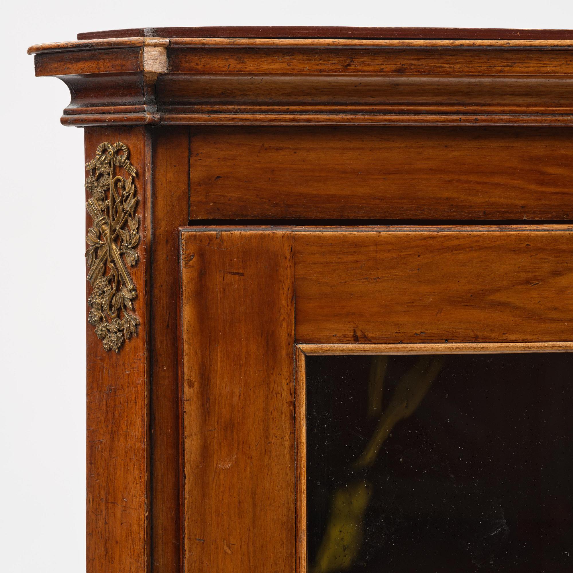 Display cabinet, mid-19th century, Louis XVI style.