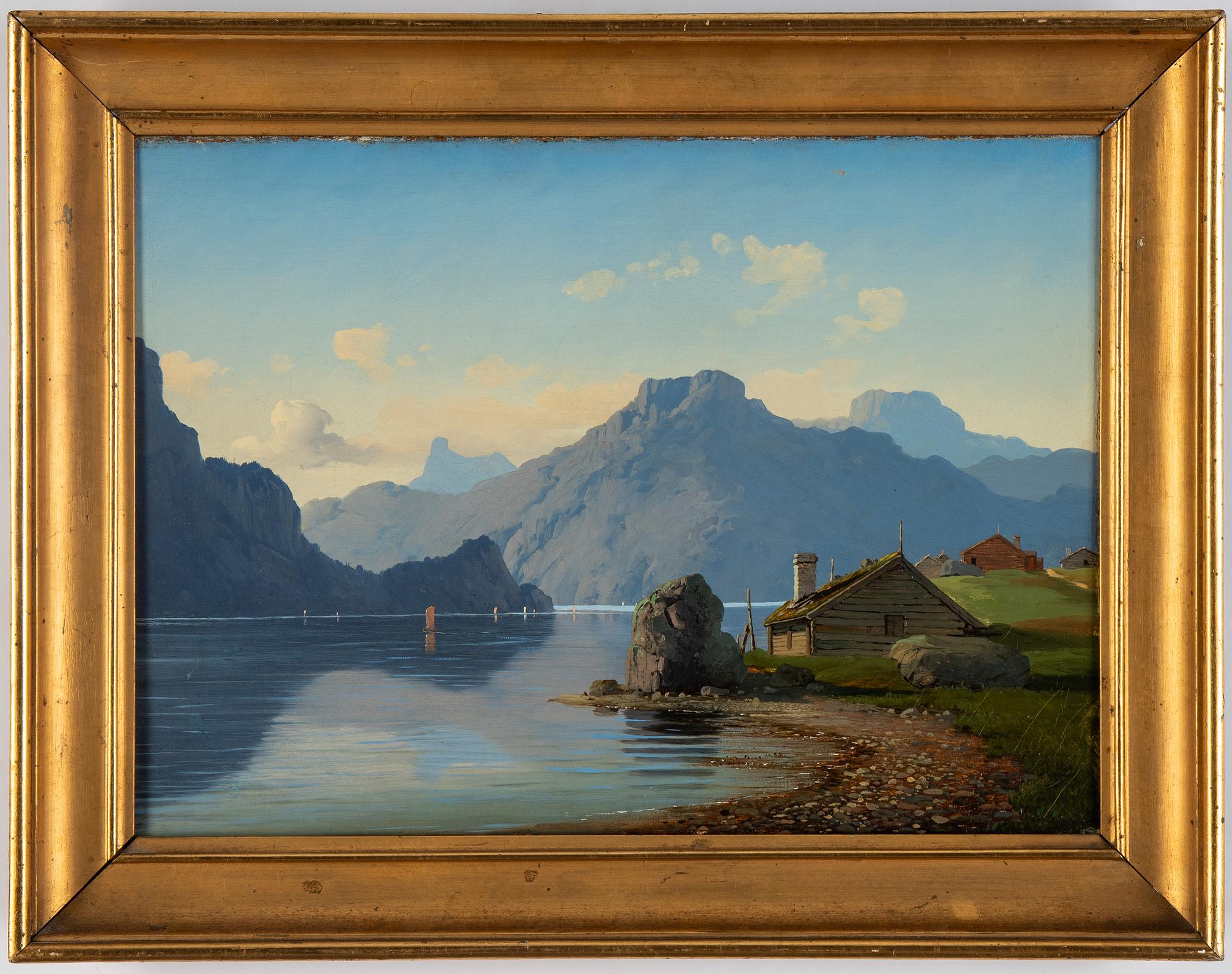 Unknown artist, 19th Century, oil on canvas. - Bukowskis