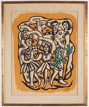 Fernand Léger, "Les Danseuses (Fond Jaune)".