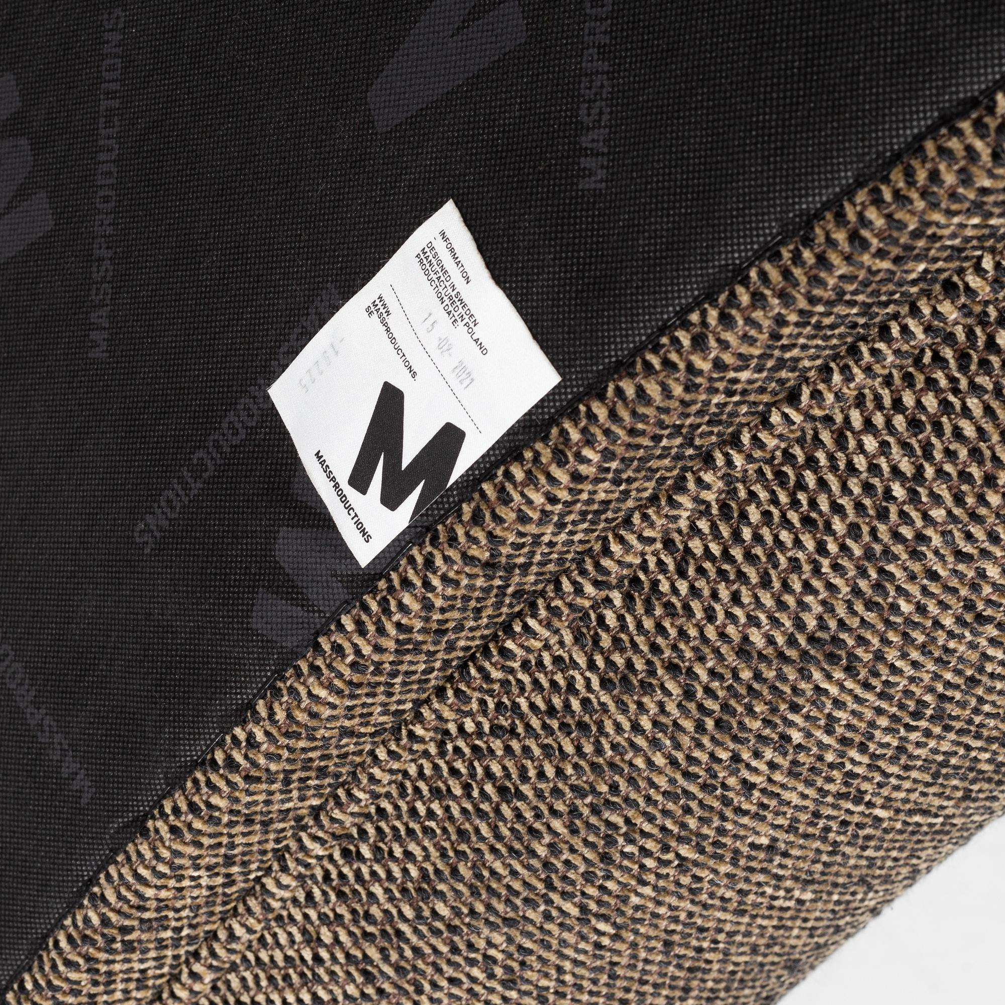 A contemporary 'Dandy Ottoman' by Chris Martin for Massproductions.