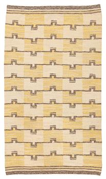 382. Matta, rölakan, Sverige 1920-tal -1930-tal, ca  180 x 104 cm.