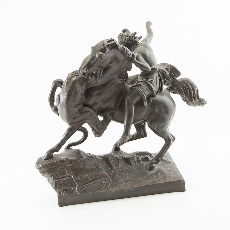 August Kiss, efter skulptur "Amazone zu Pferde".