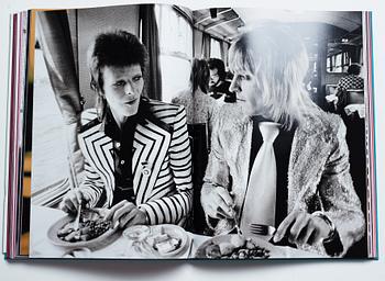 Mick Rock, limited edition photo book signed by Rock and Bowie 2015 published by Taschen.