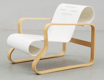 FÅTÖLJ, modell 41, "Paimio", Alvar Aalto för Artek, Finland, 1992.