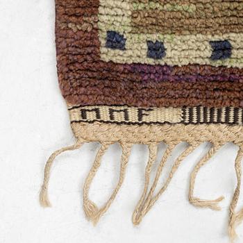 Märta Måås-Fjetterström, a carpet, 'Storkorset' ('Åhléns matta'), knotted pile, c. 380 x 323 cm, signed MMF.