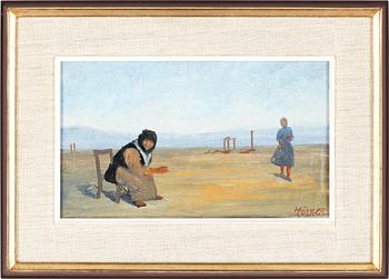 STELLAN MÖRNER, olja på duk, sign.