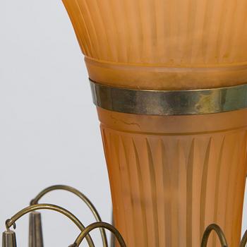 Harald Notini, taklampa, Arvid Böhlmarks Lampfabrik, 1930-tal.