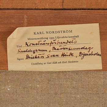 Karl Nordström, "Konstnärsförbundets samlingsrum. Mästersamuelsgatan 59".