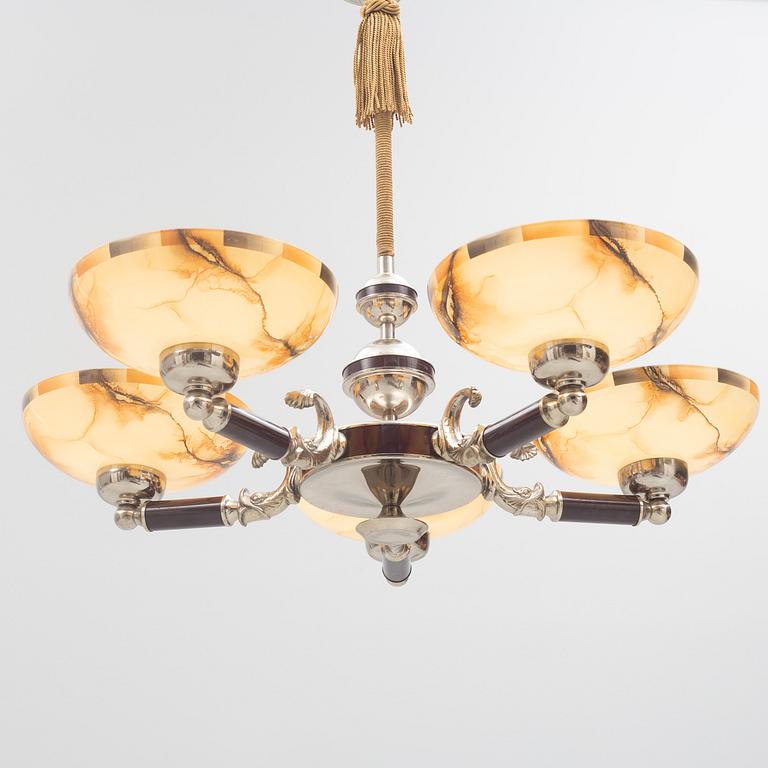 A ceiling lamp, 1920's/30's.