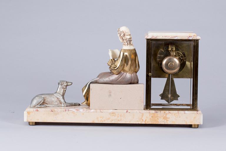 BORDSPENDYL, Art Deco-stil, 1900-tal.