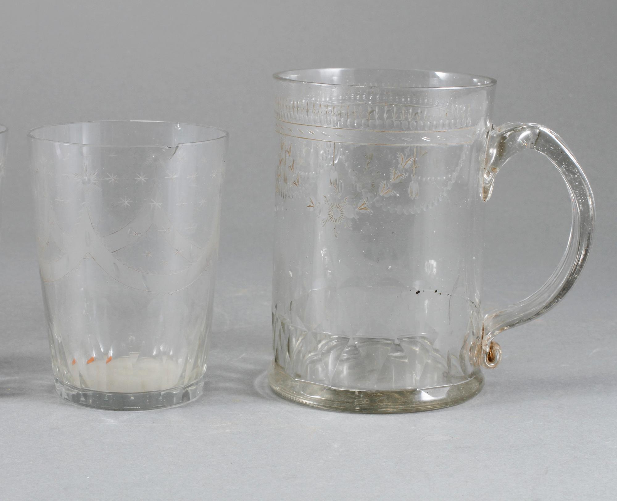 GLAS, 5 + 1 delar, 1800-tal.