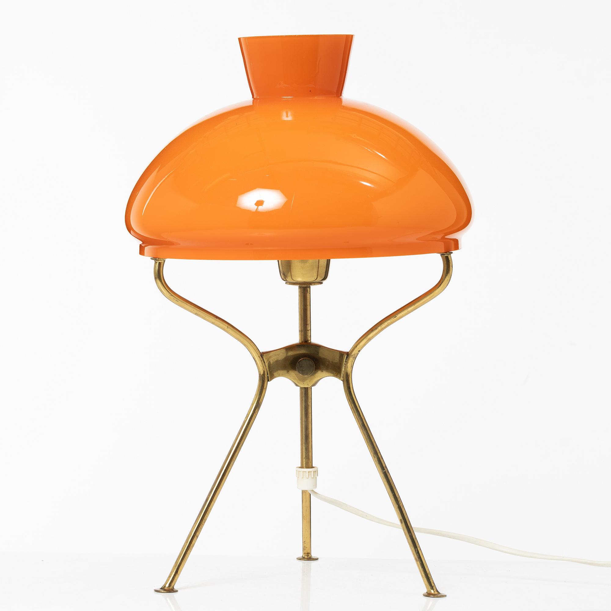 Bertil Brisborg, & Torsten Claeson (1893-1978), bordslampa, modell Triva "532-018", Nordiska Kompaniet, 1950-tal.