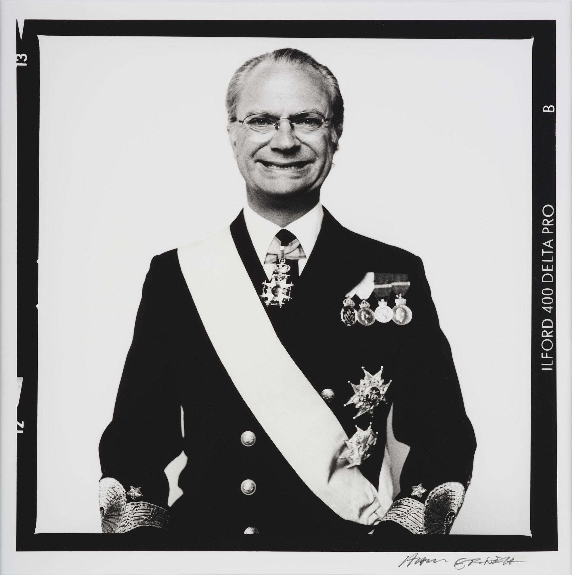 Hans Gedda, "Carl XVI Gustaf", 2010.