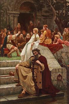 Edmund Blair Leighton, "Faded Laurels".