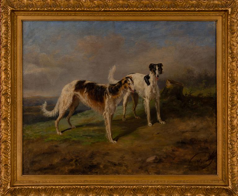 NIKOLAI JEGOROVICH SVERTSCHKOFF, THE HUNTER'S DOGS.