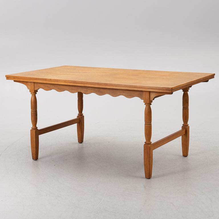 Axel O Röck, matgrupp, 7 delar,  Otterup Møbelfabrik, Danmark, 1960-tal.