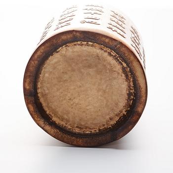 PENSELVAS, bambu, omkring 1900-tal.