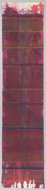 JEAN-MICHEL MEURICE, mixed media on canvas, signed and dated on verso 75.