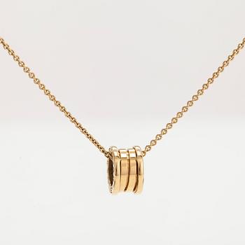 Bulgari, halsband, "B.zero1", 18K guld. Märkt Made in Italy. Med certifikat.