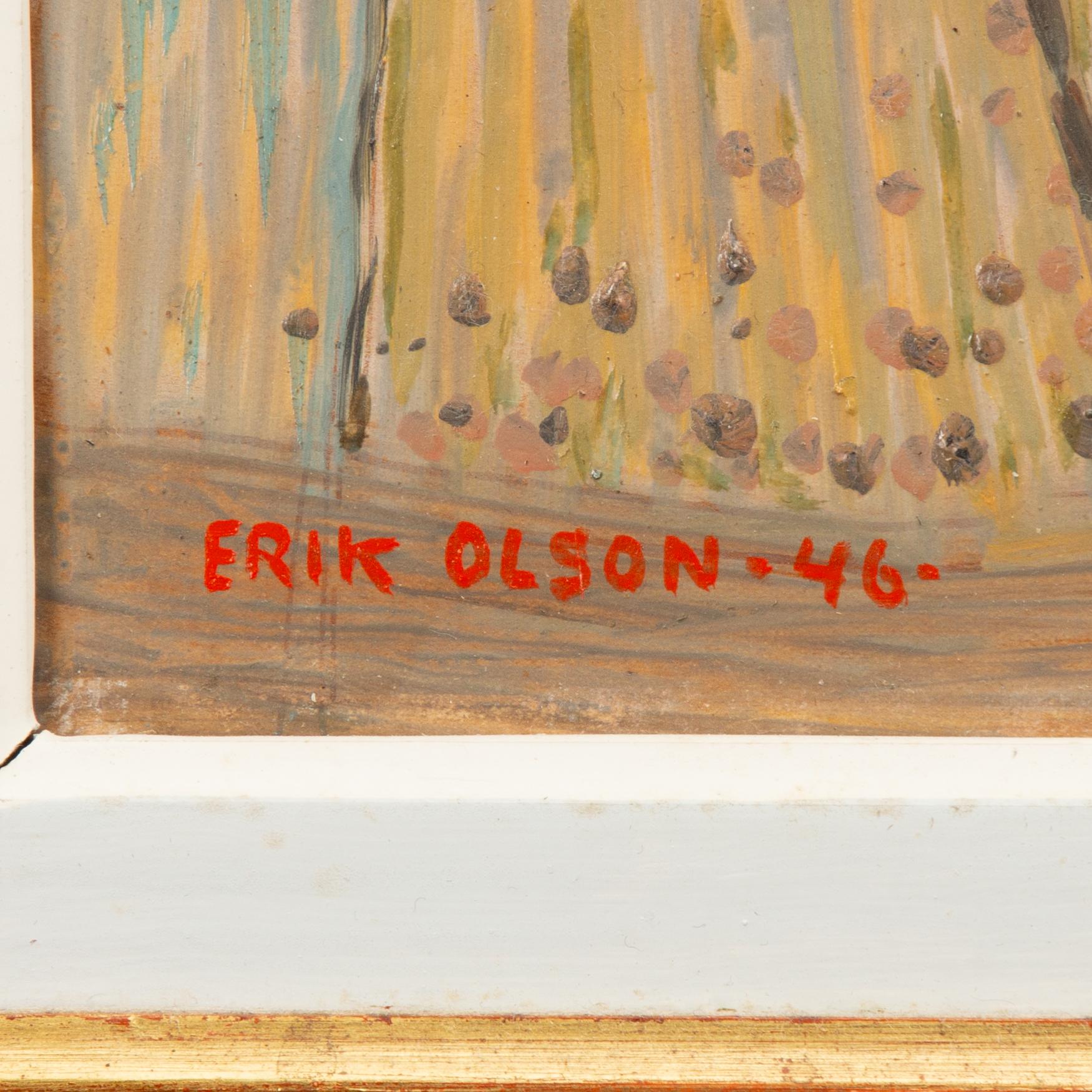 Erik Olson, "Skuggor i baracken".