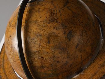 A celestial library globe by Charles Smith & Son (manufacturers of globes in london 1803-62).