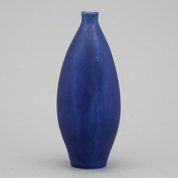 A blue vase by Carl Harry Stålhane for Rörstrand.