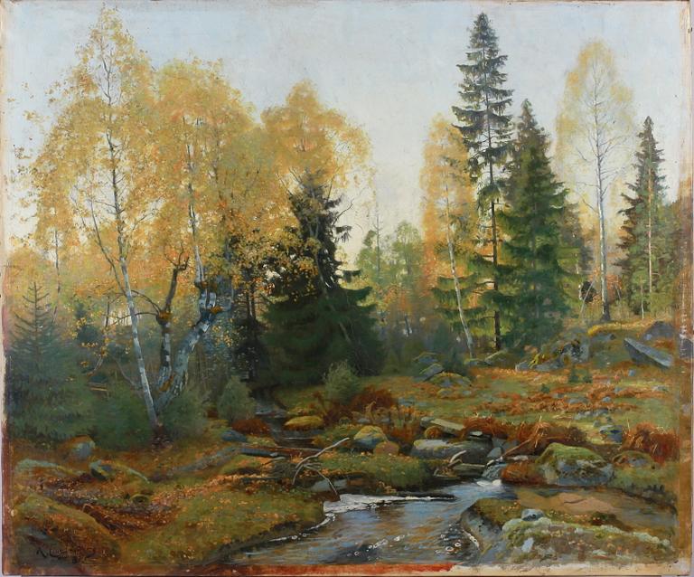 KARL CEDERBERG, olja på duk, sign o dat -85.