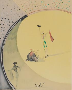 Salvador Dalí, "Torero's Triumph" ur "Carmen", 1970.