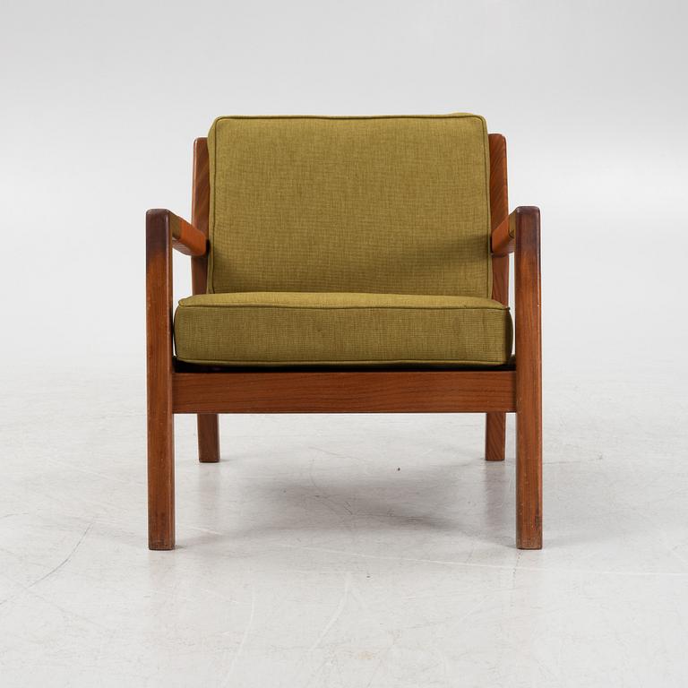 Carl Gustaf Hiort af Ornäs, a mid-20th-century 'Rialto' armchair, Puunveisto Oy - Träsnideri Ab, Finland.