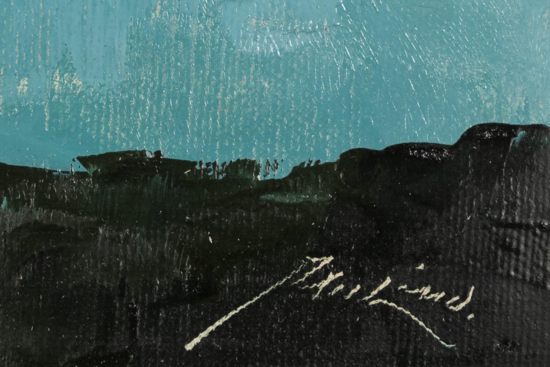 Axel Lind, oil on canvas, signed.