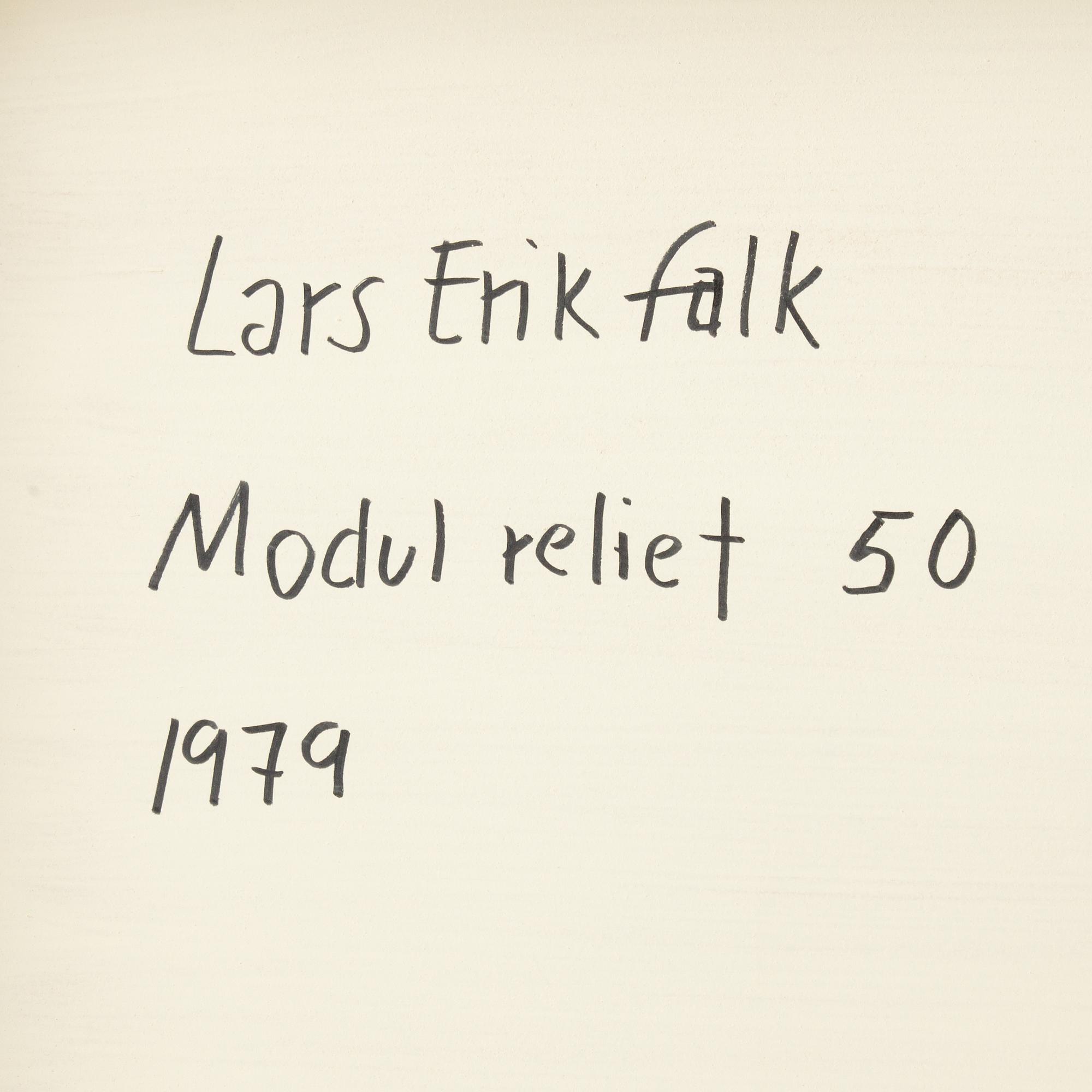 Lars Erik Falk, "Modul relief 50".