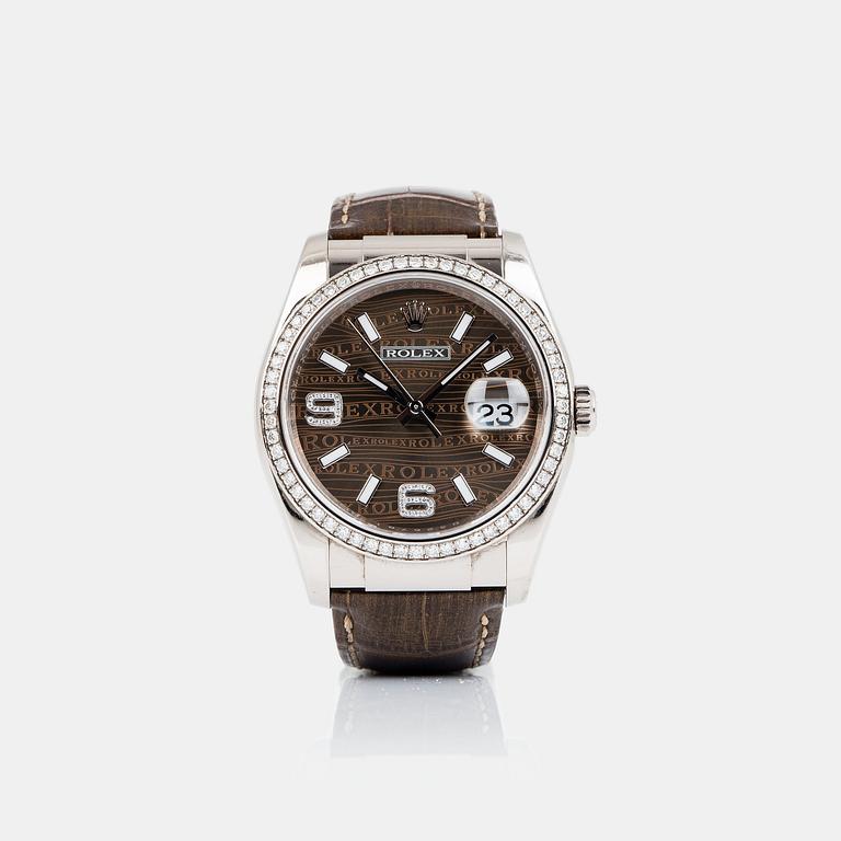 ROLEX, Datejust, "Wave dial".