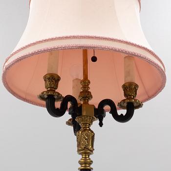 Einar Bäckström's Metal Goods Factory, floor lamp, model 5502, circa mid-20th century.