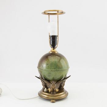Bordslampa Art Déco 1900-talets första hälft.