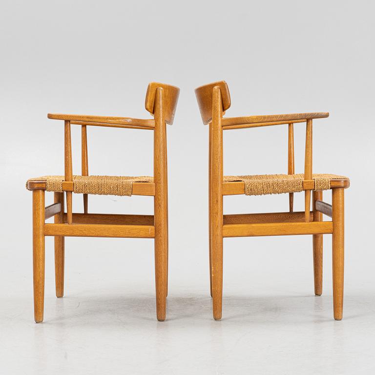 Børge Mogensen, karmstolar ett par, "Öresund", Karl Andersson & Söner, 1900-talets andra hälft.