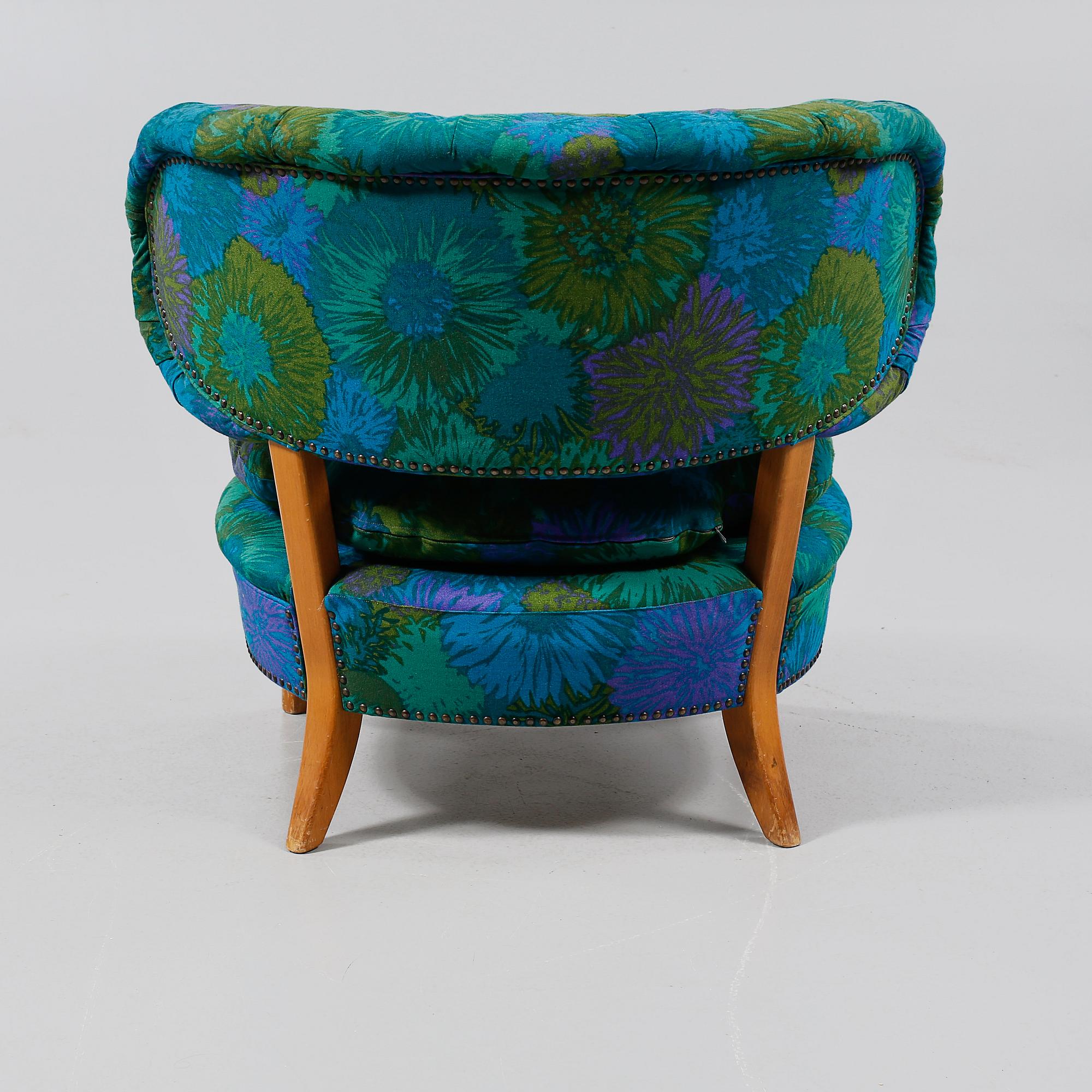 FÅTÖLJ, Otto Schulz, JIO Möbler, Jönköping, 1940-50-tal.