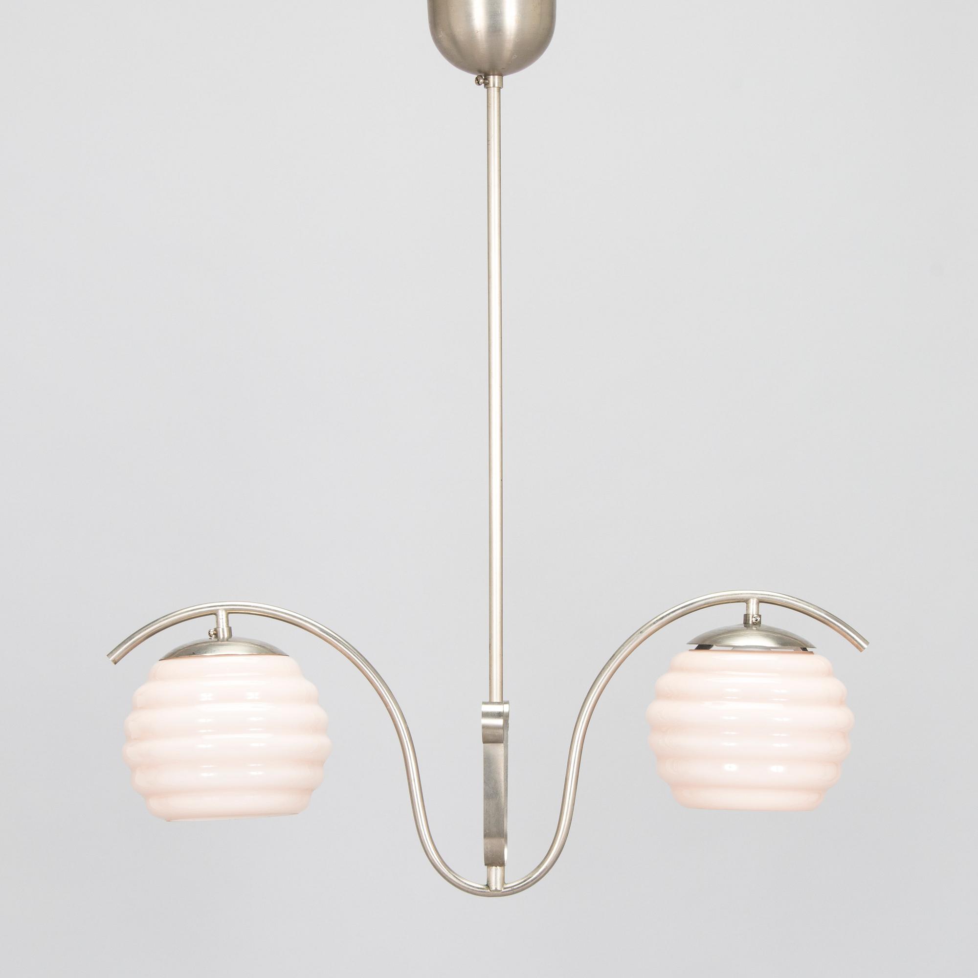 Taklampa, funkis, 1920/30-tal.