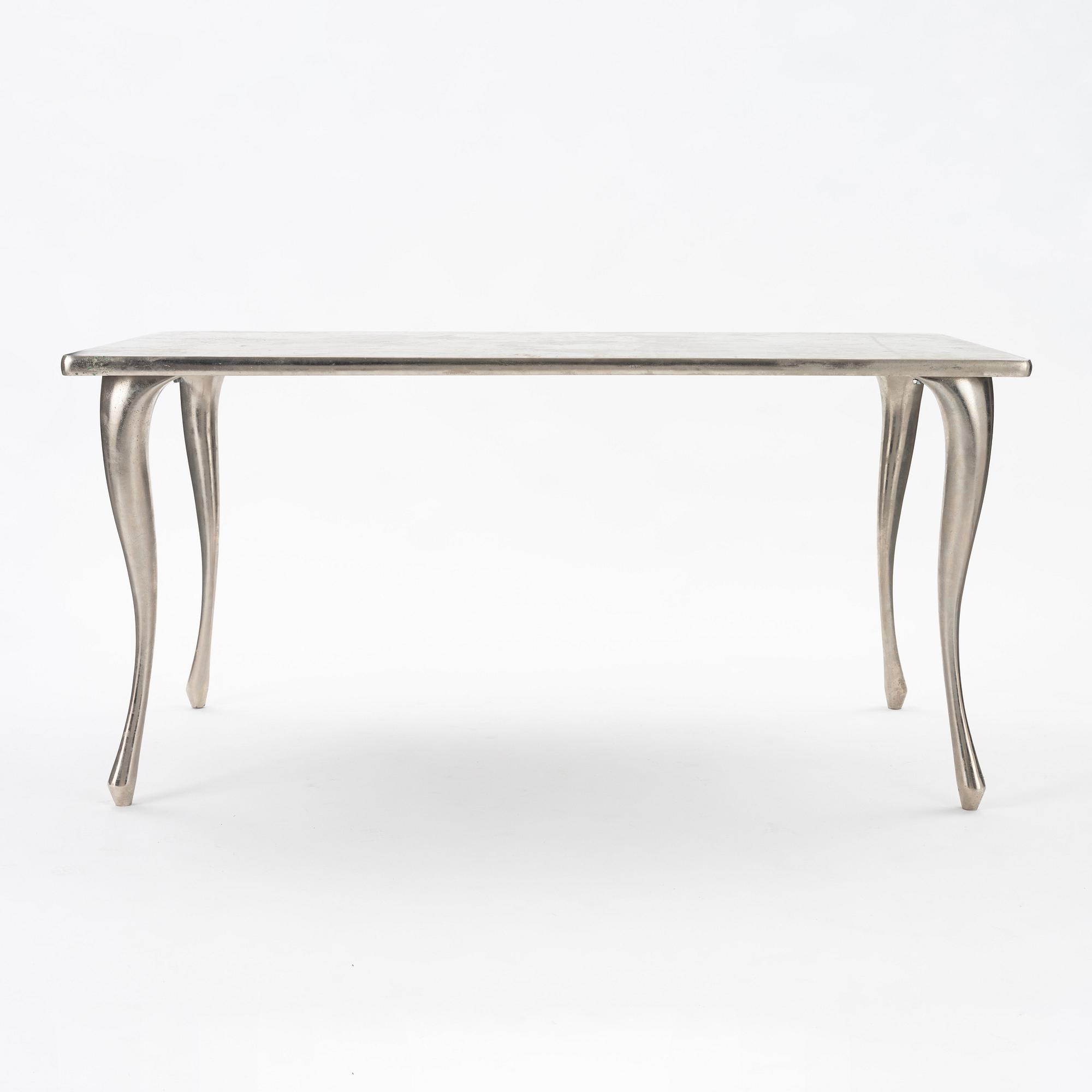 Fredrik Wretman, bord, del av installationen "And so it goes", ed. 14, Källemo, efter 1992.