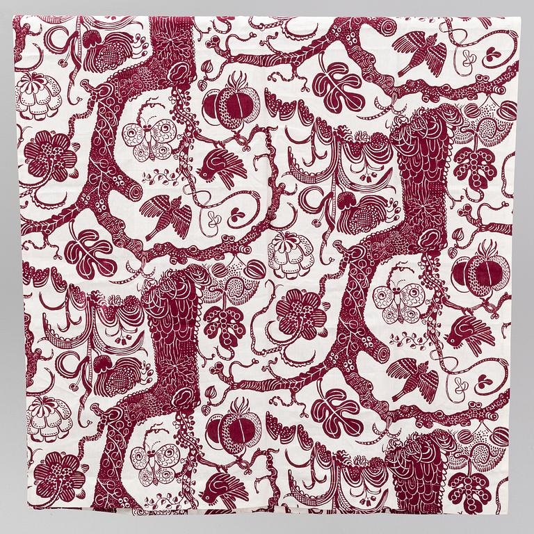 Josef Frank, a pair of linen curtains, 'Djungel',  Firma Svenskt Tenn.