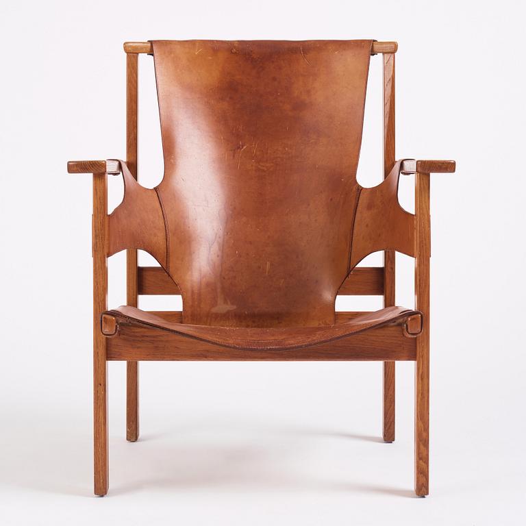 Carl-Axel Acking, a first edition "Trienna", easy chair, cabinetmaker Torsten Schollin, 1950s. Provenance Carl Axel Acking.