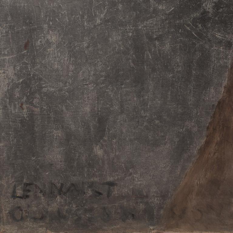 LENNART OLAUSSON, olja på duk, sign.