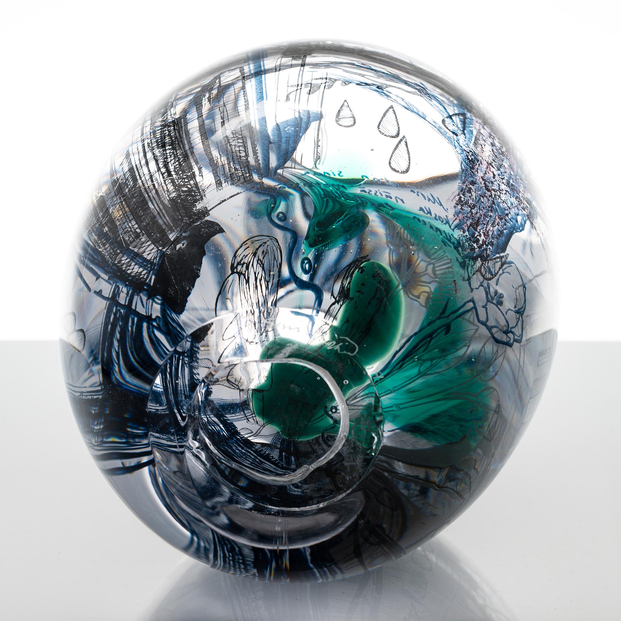 SINI MAJURI, a 'Sunday Window' sculpture signed Sini Majuri 2019 Riihimäki.