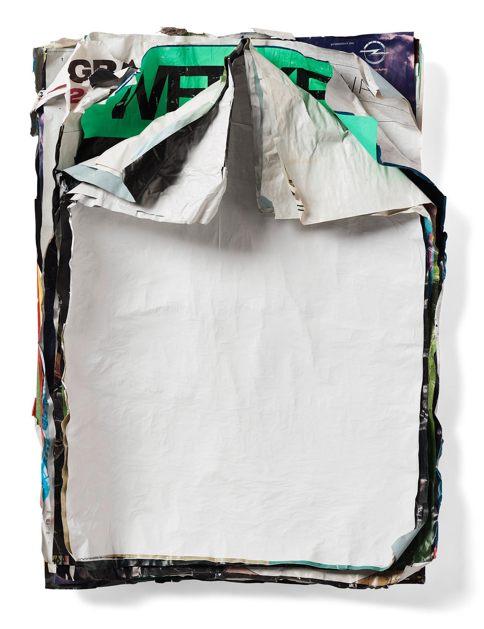Klara Lidén, "Untitled (Poster Painting)".